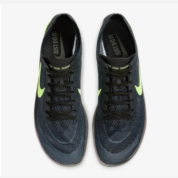 Nike ZoomX DragonFly Black Lime Blast Spiked Track Shoes Mens Size 4 CV0400-001 main image 9
